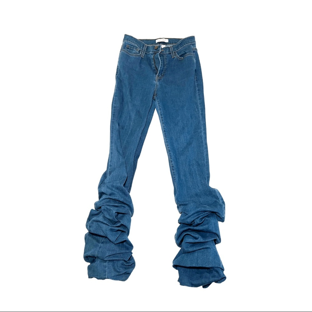 Stacked jeans